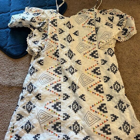 Hayden Aztec abstract print dress small - Picture 3 of 9